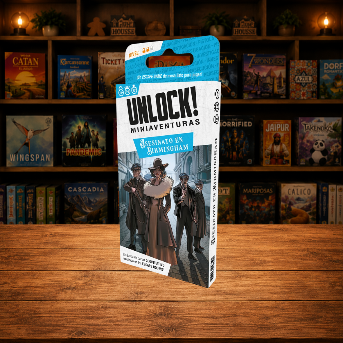Unlock! Miniaventuras Asesinato en Birmingham